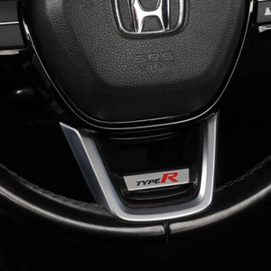 JDM Steering Wheel Cover Trim For Honda Civic 2022-2025 FE1 FL5 type R Si RS - Foto 1 di 9
