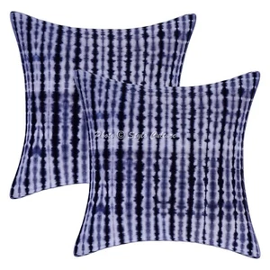 Pillow Cover Tie Dye Decorative Shibori Decor Car Sofa Cushion Case 20 x 20 in - Picture 1 of 7