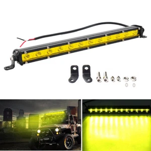 Barra de luz de trabajo LED ultra delgada de 13 pulgadas 36 W súper brillante todoterreno conducción antiniebla SUV - Imagen 1 de 9