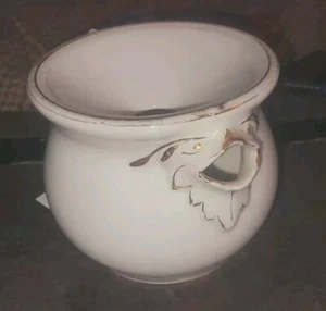 Rare 1890s Antique Porcelain Ladies Spittoon-Cuspidor with Handle 296 - Picture 1 of 9