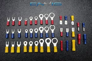 8000 PK 10-12 14-16 18-22 GAUGE VINYL VARIETY RING SPADE BUTT BULLET 200 PCS EA - Picture 1 of 2
