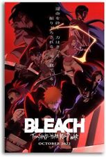 Bleach Poster Thousand Year Blood War Canvas Wall Art Japanese Anime Poster Home