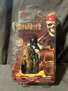 Disney Store 7 Inch Pirates of the Caribbean At Worlds End Jack Sparrow Doll New - Picture 1 of 2