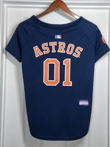 Genuine Merchandise MLB Houston Astros Pets First 2XL Dog Jersey - Picture 1 of 10