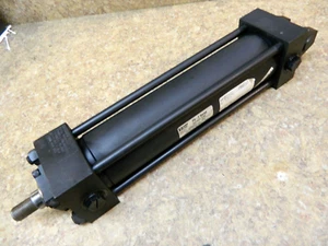 SCHRADER BELLOWS 2-1/2" Bore X 10" Stroke Hydraulic Cylinder 3000 psi PH-2 - Picture 1 of 10