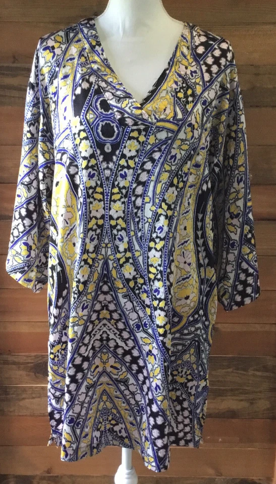 Ropa de salón túnica Jin para mujer Natori talla pequeña Foto 1 de 4