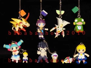 Bandai Zatch Bell Konjiki no Gash Bell fan keychain gashapon figure (set of 7 ) - Picture 1 of 4