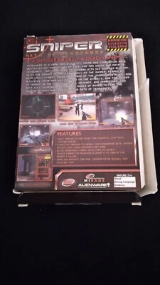 Sniper: Path of Vengeance (PC, 2002) Crushed open box  - Image 1 of 2
