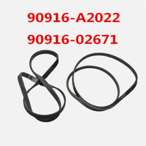 Two Serpentine Belt for 2010 2011 Toyota Camry 2.5L L4 90916-A2022 & 90916-02671 - Picture 1 of 5