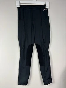 Kerrits Leggings M Black Performance Riding Breeches Girls - Picture 1 of 3