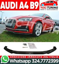 S4 B9 A4 S-Line B9 *RS LOOK* dal 2015 Splitter Sotto Paraurti Anteriore ABS L...
