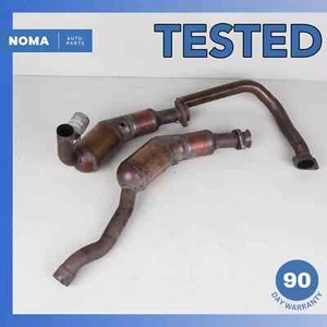 10-13 Land Rover L319 LR4 Left & Right Side Exhaust Downpipe Set Aftermarket - Picture 1 of 22