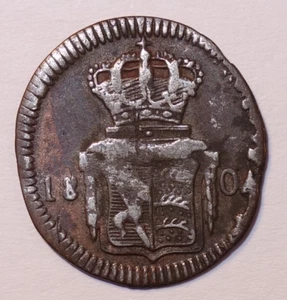 Allemagne, Wurttemberg, Kreuzer 1804, Rare !! - Picture 1 of 2