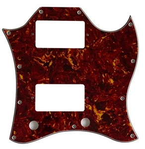 Golpeador de guitarra estilo cara completa estándar Gibson SG de EE. UU. 4 capas rojo tortuga - Imagen 1 de 5