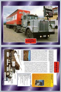 Western Star 4864 FX - 1991 - In-Line Engines - Atlas Trucks Maxi Card - Picture 1 of 1