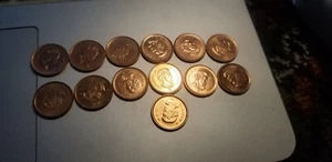 Canada Set Of 13 BU Pennies Small Cent 2000 To 2012. - Picture 1 of 2