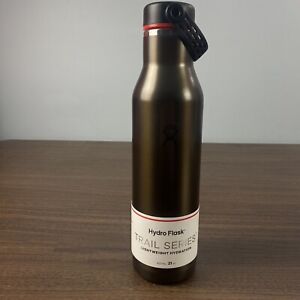 Hydro Flask Trail Series with Flex Cap 21 oz Obsidian Gray Water Bottle Steel