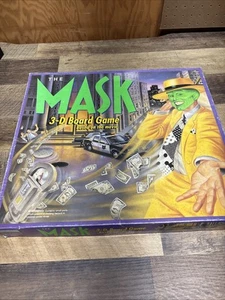 Vintage The Mask 3-D Board Game 1994 Parker Bros No. 40325 Near Complete No Dice - Picture 1 of 14