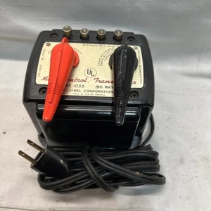 LIONEL POSTWAR #1033 - 90 WATT TRANSFORMER LN ORIGINAL CORD SERVICED - Picture 1 of 6