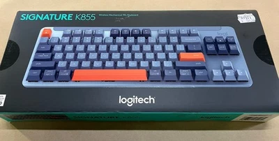 LOGITECH SIGNATURE K855 WIRELESS MECHANICAL TKL KEYBOARD Blue/Grey (920-011221) - image 1 of 4