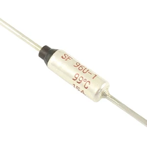 5Pcs NEC SCHOTT Axial Thermal Fuse 99℃ 99 Degree TF Cutoff 15A 250V SF96U-1 99C - Picture 1 of 4
