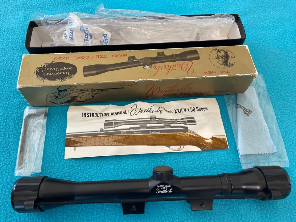 Weatherby Mark XXII 4x Rifle Scope ~Japan~ NOS - Image 1 of 4