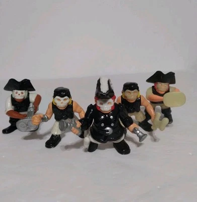 Fisher Price Great Adventures Bad Bone Pirates Mini Figure Lot Of 5 Vintage 1995 - image 1 of 4