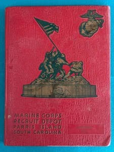 1970 Marine Corps Recruit Depot Year Book Parris Island Platoon 377 USMC - Picture 1 of 2