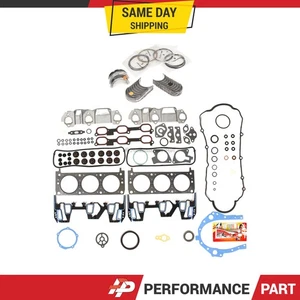 Full Gasket Set Bearings Rings Fit 96-05 Pontiac Chevrolet 3.4L - Picture 1 of 12