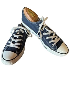 Converse All Star Chuck Taylor Canvas Low Top BlueTennis Shoes Men’s 8 - Picture 1 of 6