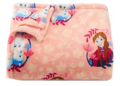 Manta de felpa suave de gran tamaño The Big One Frozen Anna & Elsa Sisters 5' x 6' Foto 1 de 2
