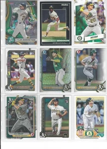 Oakland A's Rickey Henderson, Tyler Soderstrom RC, Zack Gelof RC, Muncy +++ - Bild 1 von 2
