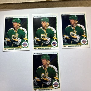 1990-91 Upper Deck - All-Rookie Team Mike Modano #346 (RC) 4 Cards! - Picture 1 of 1