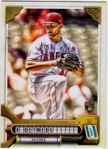 2022 Topps Gypsy Queen Baseball Reid Detmers No. 198 Los Angeles Angels - Bild 1 von 2