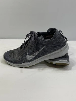Nike Women's Free TR Flyknit Shoes, Size 6 US, Gray, Pre-Owned - Image 1 of 4