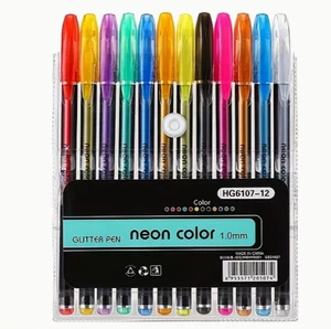 13 pcs Color Glitter Gel Pens, Fine Point - Writing, Coloring, Scrapbooking - Picture 1 of 2
