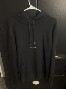 Saint Laurent Schwarzer Kapuzenpullover Größe Large - Bild 1 von 5