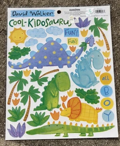 NEW 8 x 10" Creative Imaginations Sticker David Walker ~  DINOSAURS Sheet * - Picture 1 of 1