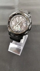 Casio Prw-5100 Solar Radio Watch - Picture 1 of 9