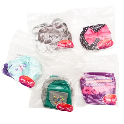 My Life As Lote de 5 Piezas Cartera y Mochila Muñeca Accesorio Se Adapta a American Girl 18" Foto 1 de 2