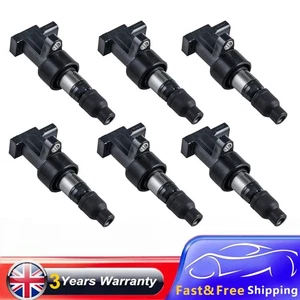 6X Ignition Coils Pack For Jaguar X-Type S-Type XJ XF 3.0 C2S42673 C2S11480 - Picture 1 of 8