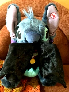 Disney Lilo & Stitch Vampire Plush WORKS Halloween Music Motion Laughs Talks 14" - Picture 1 of 5