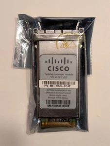 NEW SEALED CISCO CVR-X2-SFP V02 TwinGig Converter Module CVR X2 SFP - Picture 1 of 1