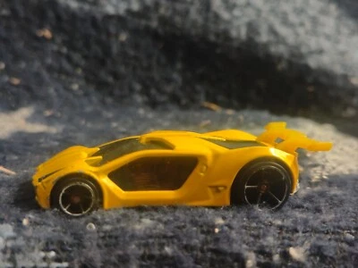 hot wheels 2008 mattel impavido 1 new models #28 yellow - Image 1 of 4