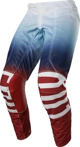 Fox Racing Men's Airline REEPZ Motocross Pant, White/RED/Blue, 32 - Picture 1 of 1