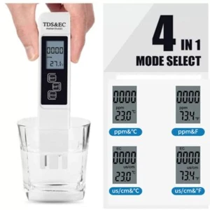 Water Tester Pocket Size Water Purity PH Test Pen TDS EC Meter Digital Tester - Picture 1 of 8