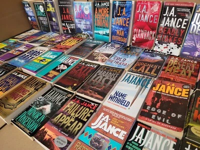 Lot of 10 J A Jance-Mysteries-Joanna Brady-Ali Reynolds-Thrillers PB MIX Books - Image 1 of 4