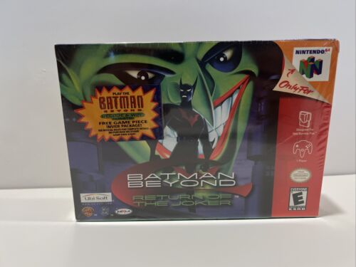 Batman Beyond Return Of The Joker Nintendo 64 N64 Brand New Sealed