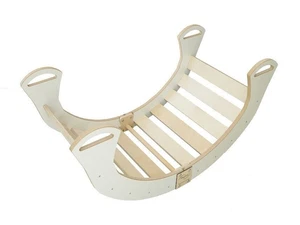 Balance Board Enfants M Jouet Montessori Balançoire Arc-en-ciel Arc-en-ciel Bois - Zdjęcie 1 z 15