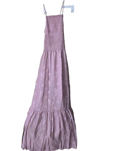 Berrygo Women's halter Wedding long flower dress Guest pink purple XL - Picture 1 of 3